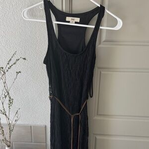 ISSI Black Lace Maxi Dress